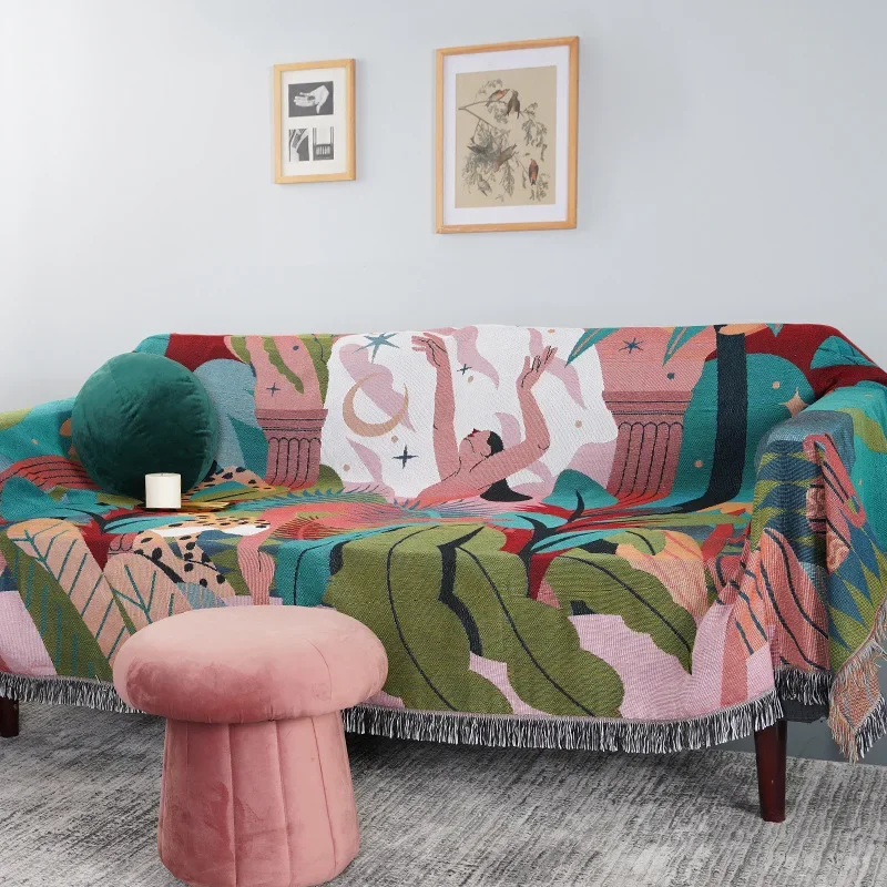 Home Textiles Trends - Manta textil de bailarina del bosque
