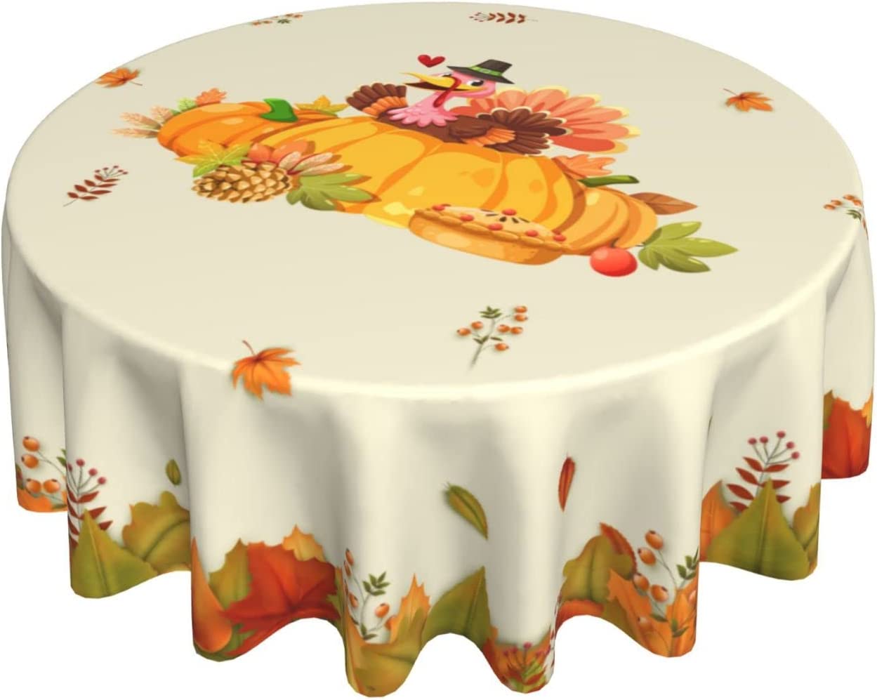 Home Textiles Turkey - Mantel de fiesta de pavo Feliz