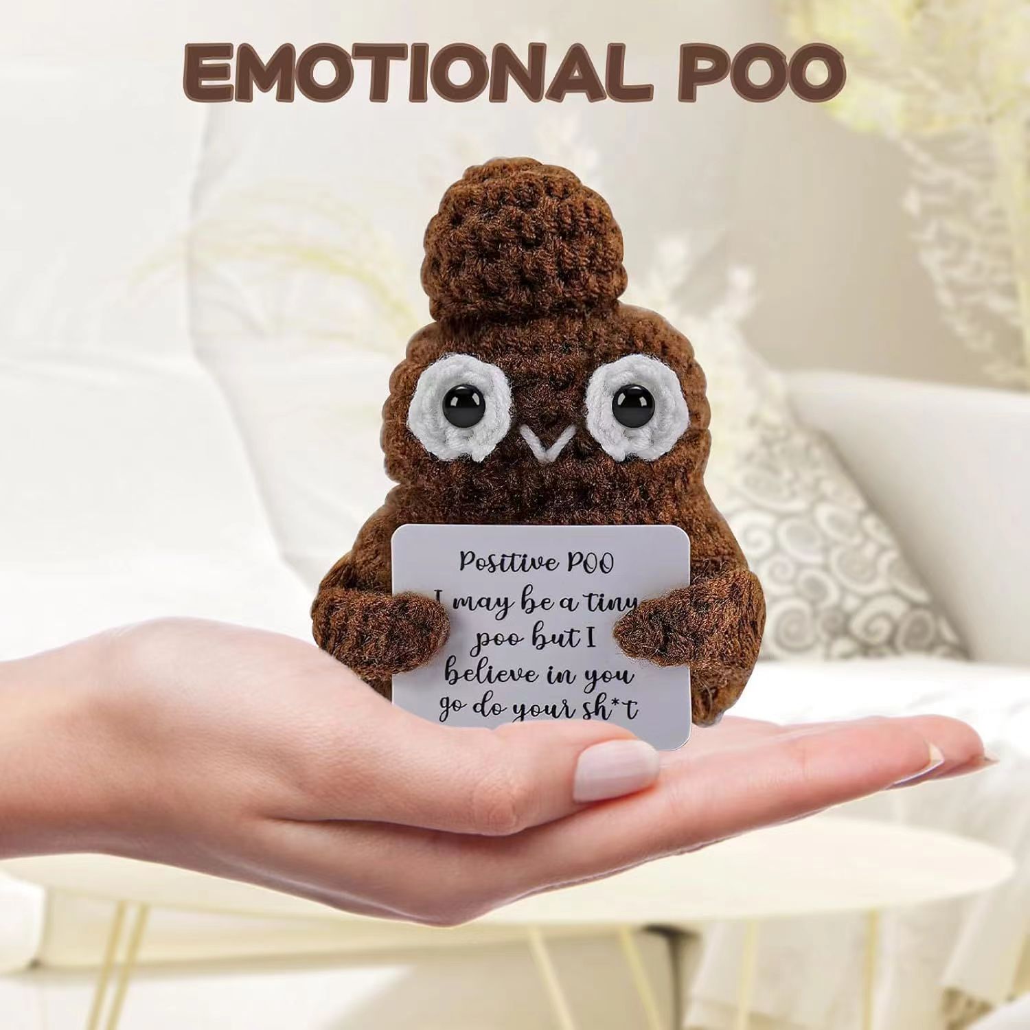 Home Textiles Today - Muñeca de apoyo emocional de ganchillo
