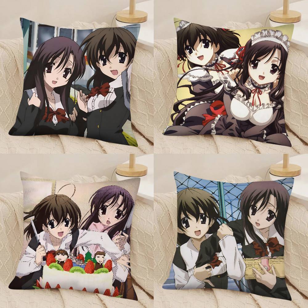 Home Textiles Today - Funda de almohada de Anime S-School