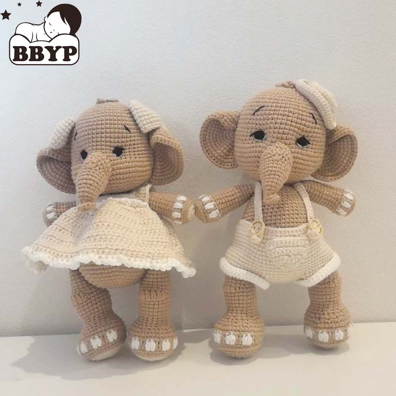 Home Textiles Today - Elefante de Peluche Hecho a Mano,