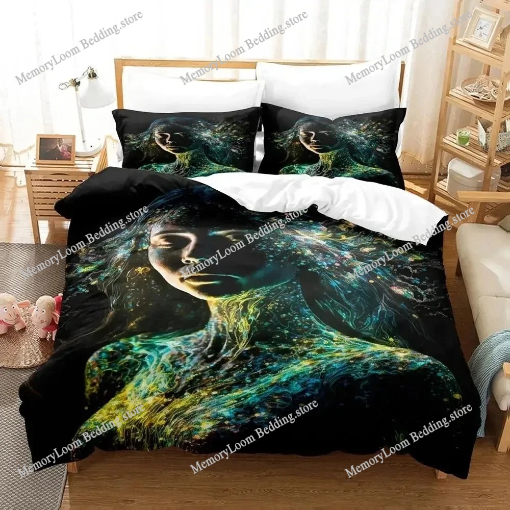 Home Textiles Trends - Juego de cama moderno con luz