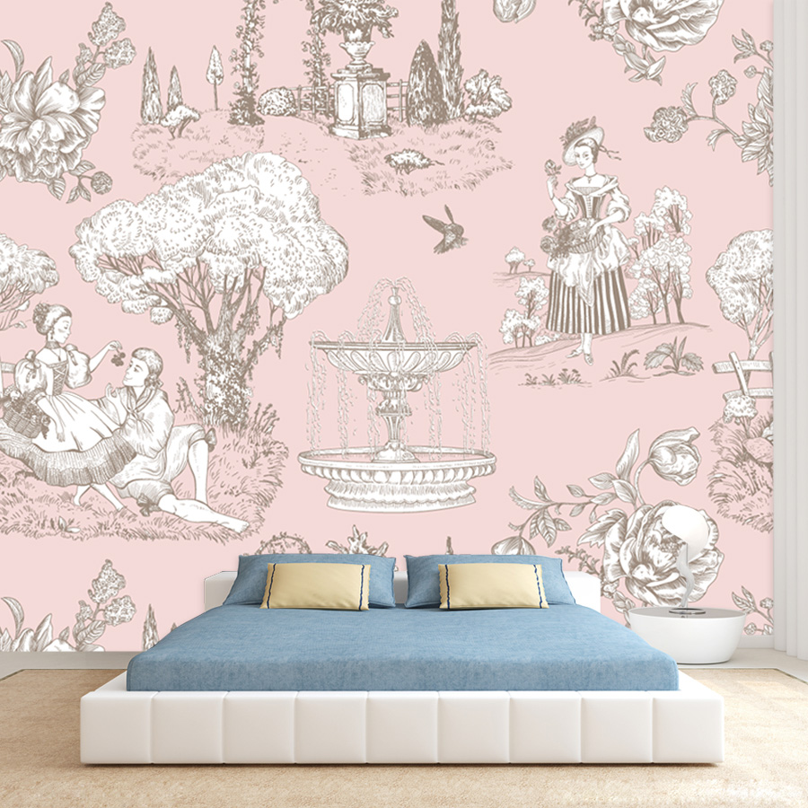 Home Textiles Photos - Papel Tapiz Autoadhesivo con Diseño de
