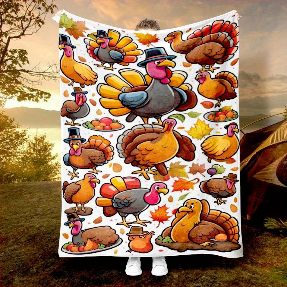 Home Textiles Turkey - Manta de Acción de Gracias de