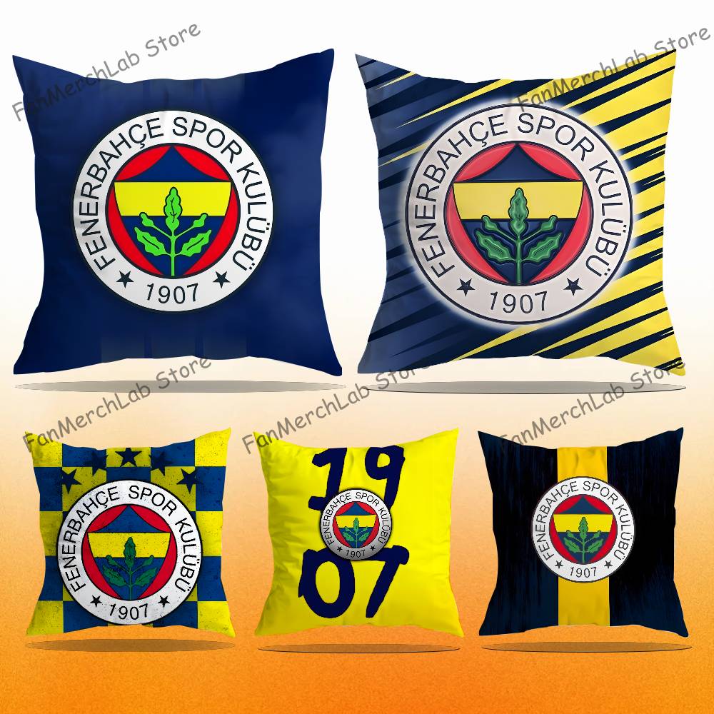 Home Textiles Turkey - Funda de almohada Turkey F-FenerbahceS-E, tela