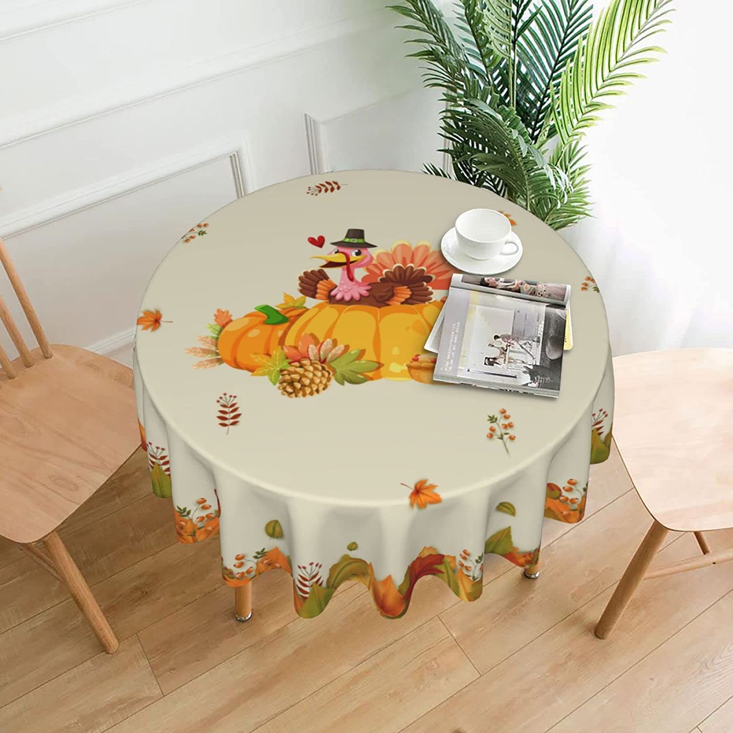 Mantel de fiesta de pavo Feliz - Home Textiles Turkey reseña y precio