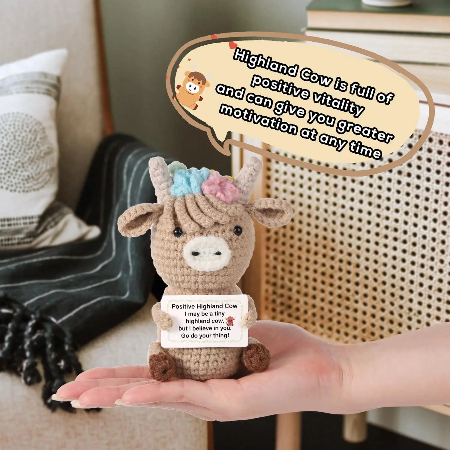 Muñeco de vaca emocional de ga - Home Textiles Today reseña y precio