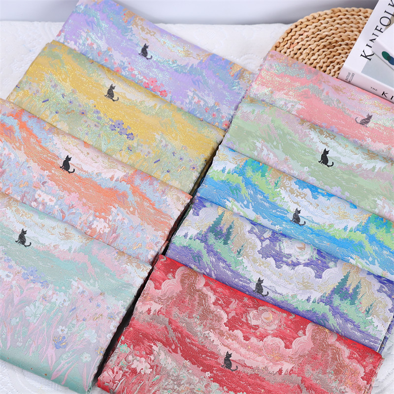 Tela brocada jacquard dorada d - Home Textiles Trends reseña y precio