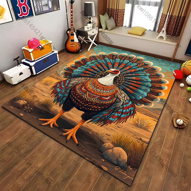 Alfombra con diseño de flores  - Home Textiles Turkey reseña y precio