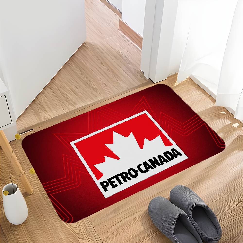 Alfombra rectangular con logot - Home Textiles Canada reseña y precio